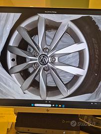  4 cerchi wosvagen da 17
