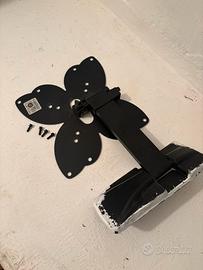Supporto a muro per TV/monitor orientabile