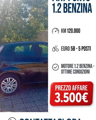 Fiat punto 1.2 5 posti
