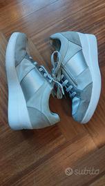 Scarpe Geox con zeppa interna e zip numero 38