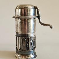 CAFFETTIERA  TIPO STELLA ARGENTATA ALCOL