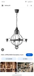 lampadario appelviken ikea 