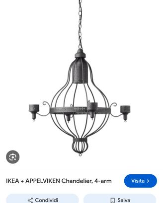 lampadario appelviken ikea 