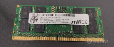 NOTEBOOK RAM SODIMM 1 x 16GB DDR5 5600 MICRON