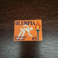 Carta telefonica Olympia