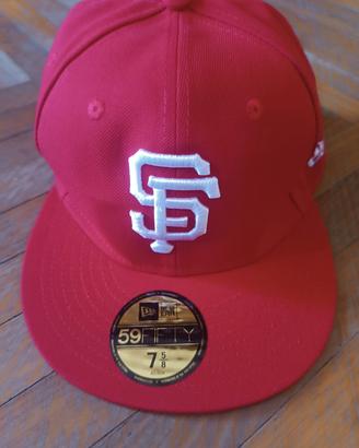 cappello new era rosso nuovo 