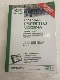 Accademia Esercito. Teoria e quiz