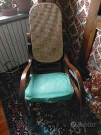 SEDIA A DONDOLO ANNI 80/90