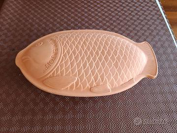 Pentola in terracotta Romertopf per pesce
