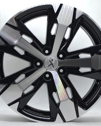 4 Cerchi da 18' in Lega - Peugeot - 3008 - 5008 Lo