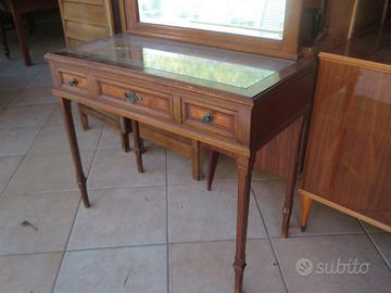 ANTICA CONSOLLE TOILETTE SCRITTOIO