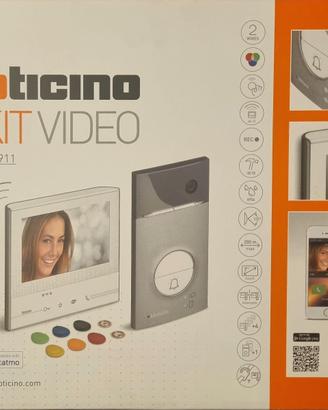 Kit videocitofono biticino