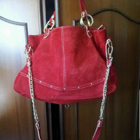 Borsa in camoscio Pulicati