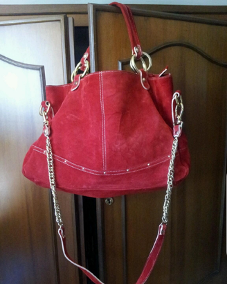 Borsa in camoscio Pulicati