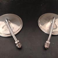 specchietti retrovisori cromati