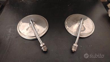 specchietti retrovisori cromati