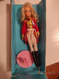 BAMBOLA LADY OSCAR VESTITO ROSSO, CEPPI RATTI