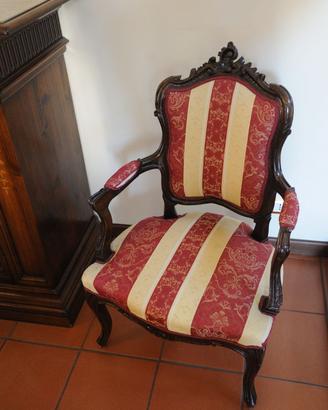 Coppia di poltrone primo novecento