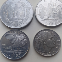 Serie 1940/XVIII 4 monete