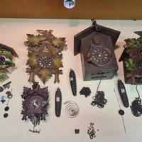  lotto x ricambi  orologi a cucù 