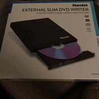 Hamlet Masterizzatore DVD Slim USB