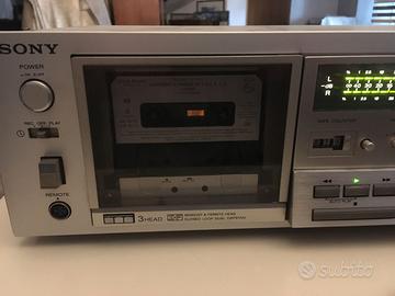 Sony TC K71, 3 testine, dual capstan