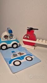 LEGO 10957 DUPLO Elicottero e Auto della polizia