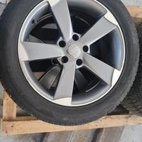 Gomme invernali con cerchi originali Audi