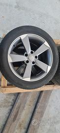 Gomme invernali con cerchi originali Audi