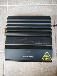 Amplificatore Auto Alpine MRP-F242 V-Power | 4 Ch