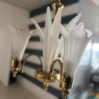 Lampadario forma floreale