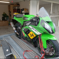 Kawasaki ninja zx10r pronto pista ma con libretto