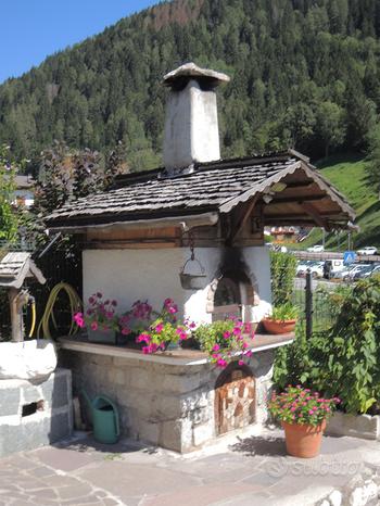 Forno a legna da giardino esterno