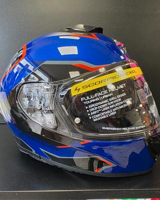 SCORPION Casco Integrale EXO 530 - CLIP - Blue