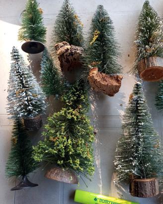 alberi in miniatura