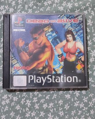 Videogioco DEAD OR ALIVE PS1 PAL + MANUALE COMPLET