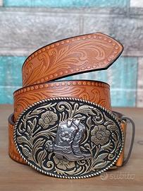 Cintura nuova in stile boho country western texas