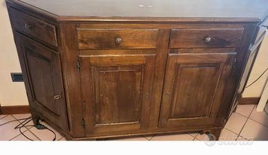 Credenza scantonata veneta legno