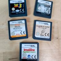 Pack 5 giochi x Nintendo DS
