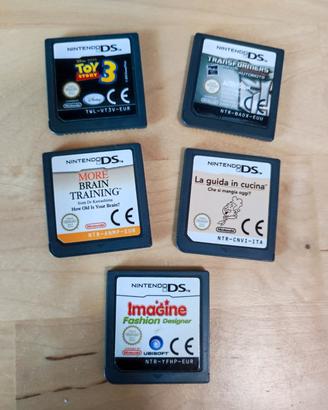 Pack 5 giochi x Nintendo DS
