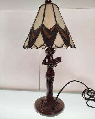 lampada da tavola Tiffany liberty 