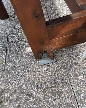Piastre da giardino + struttura
