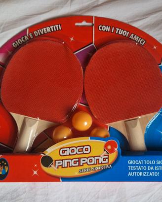 Set Ping Pong Nuovo (Ancora Sigillato)