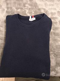 maglione Moncler originale colore blu navy 