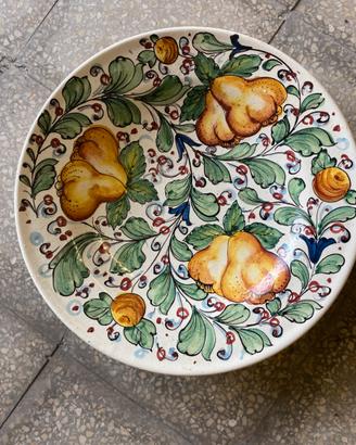 Piatto ceramica artistica