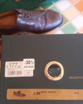 Scarpe classiche Calpierre L38 Antic Marroni n.42
