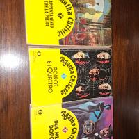 agatha christie set  3libri