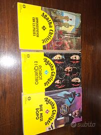 agatha christie set  3libri