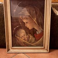 Quadro con immagine religiosa