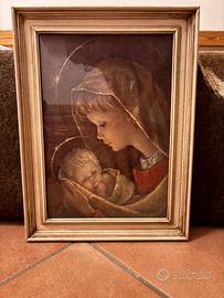 Quadro con immagine religiosa